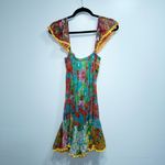 Antica Sartoria by Giacomo Cinque Tropical Print Pom Pom Swim Cover One Size Multiple Photo 6