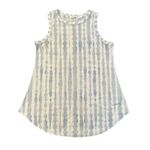 Athleta  light blue & white tie-dye loose fit tank top size S Photo 10