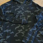 Generation Love  Women’s Burnout Distressed Camouflage Hooded Sweatshirt Size S Photo 1