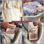 Rebecca Taylor SILK RUFFLE PURPLE OMBRE SHIFT DRESS WITH EXPOSED BACK (8) Photo 11