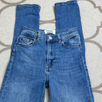 Reformation  high rise skinny Destin wash blue jeans, size 23 Photo 0