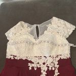 Women’s Ivory Lace Top Chiffon V Photo 9