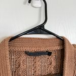 Jenni Kayne  Cable Knit Oversized Cardigan In Brown Photo 3