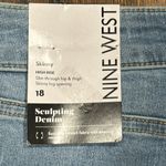 Nine West Light Blue Skinny Jeans size 18 like new Photo 3