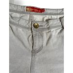 Apple Bottoms Vintage Y2K  Gray Embroidered Rhinestone Pocket Straight Leg Jeans Photo 7