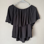 Holding Horses Women's  Blouse‎ Size S Black Photo 7