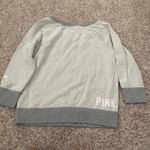 PINK - Victoria's Secret Victoria secret size medium grey crewneck sweatshirt Photo 1