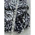 Speechless Strapless Tired Bubble Hem Mini Dress Black/White Paisley Print Sz 5 Photo 10