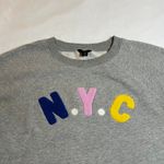 J.Crew Crewneck N.Y.C. Pullover Sweatshirt Size XS New York City Preppy Casual Photo 4