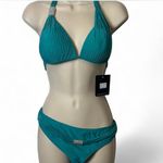 Rhinestone Bikini‎ Blue Size L Photo 2