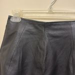 wilson's leather Wilson’s Leather Black Leather Skirt Woman’s Size 6 with a Side Zipper Photo 2