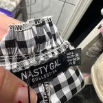 Nasty Gal Checkered Blouse Photo 8