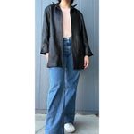 Worthington Vintage black lambskin leather jacket Photo 5