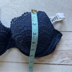 Victoria's Secret Victoria Secret T-shirt push-up full coverage navy blue  Bra 36B crochet girl Photo 11