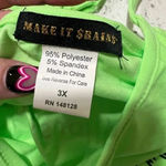 Make it $rain$ 3x tank neon green Size undefined Photo 2