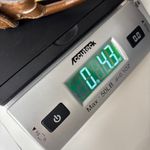 Nordstrom VTG Ostrich Leather Belt Women Size L Brown Wide Buckle Statement Photo 6