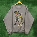 Disney Kingdom Hearts Halloween Town Oversized Crewneck Sweater Extra Large Photo 0