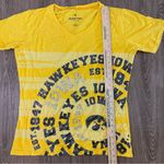 Yellow Iowa Hawkeyes Graphic T Photo 3