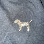 PINK - Victoria's Secret Victoria's Secret Pink Bling Campus Tee Shirt T-shirt Black Gold Dog XS OS Photo 4