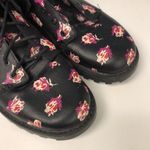 Volcom  Go Figure combat boots with roses women’s size 8.5‎ Photo 1