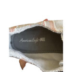 American Eagle Women's Sneakers, Size 7, Pink and White Photo 3