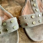 Laurence Dacade Paris Women’s Studded Suede Sandals Tan Size 9.5 EUC Feminine Photo 6