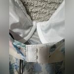 Edikted  Light Blue Floral Ruffle Top Photo 4