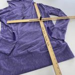 prAna  Sweatshirt Womens Medium Purple Ember Cowl Neck Thumb Hole Pullover‎ Top Photo 7