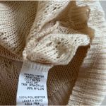 Mur Mur knit ecru neutral sleeveless sweater tank NWT Size L Photo 3