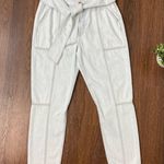 Jonathan Simkhai Organic Light Blue Henley Tie Waist Straight Leg Jeans Sz 30 Photo 4