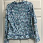 Cabana Life Women’s Blue Rash Guard Photo 1