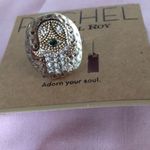 Rachel Roy New  Hamsa Hand of God Ring sz 8 Photo 1