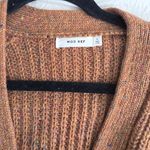 Mod Ref NWOT Brown Chunky Knit Cardigan Sweater L Photo 3