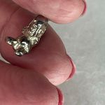 Pandora  Disney 925 Sterling Silver ALE Piglet charm. Photo 2