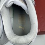 Puma Court Sneaker, White, Women's Casual Low Top Leather Shoes Size 6.5 Photo 4