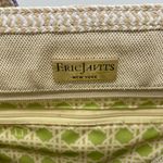 Eric Javits New York Lil Côte d’Azur Beige Purple Tote Bag Canvas Shoulder Bag Photo 2