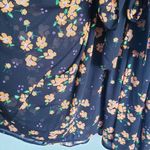 CAbi  Black Floral Debut 2 In 1 Dress / Kimono Photo 7