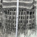 Free People Folksong Fringe Knit Crochet Vest Sweater Tunic Photo 11