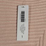 Chico's  Shirt Avery Pullover Boatneck Ribbed Knit Pink Pale Dogwood Size‎ Medium Photo 7