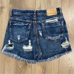 One Teaspoon  Junkyard Distressed Blue Jean Skirt Size‎ 25 Photo 1