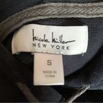 Nicole Miller New York Dark Navy Velour Hoodie S Photo 2