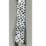 White Black Dalmatian Cow Animal Print Polka Dot Keychain Keyclip Lanyard 🤍🖤 Photo 1