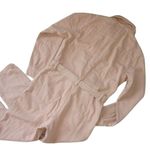 Reformation NWT Ricky Boiler Jumpsuit in Dusty Rose Denim Crop Zip Coverall 4 Photo 7