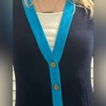 Outback Red Navy and Turquoise Cardigan Photo 2