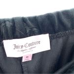 Juicy Couture  Velour Dolphin Logo Printed Black Y2K Lounge Slepewear Shorts Photo 5