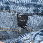 Cider  Women’s Distressed Wide Leg High Waisted Jeans Size‎ Large Photo 4