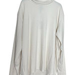 Houston White Ribbed Cowl Neck Pullover Top XXL Cream Sustainable NWT Photo 0