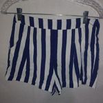 Forever 21  Navy Lapis  White Stripe Shorts S Photo 0