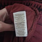 Free People  Cozy Day Mini Dress Rust Black Southwestern Aztec Size Medium NWOT Photo 5