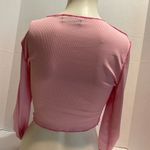 SheIn Two-toned Pink Shirt Photo 3